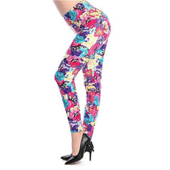 Plus Size Print Legging