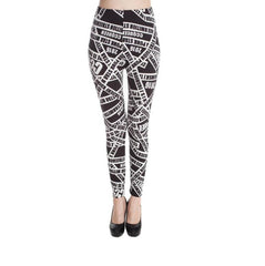 Plus Size Print Legging