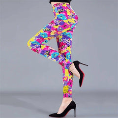 Fitness Stretch Printing Leggings