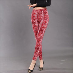 Fitness Stretch Printing Leggings