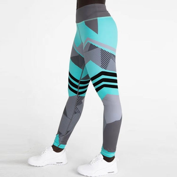 Women Mesh Patchwork Leggings